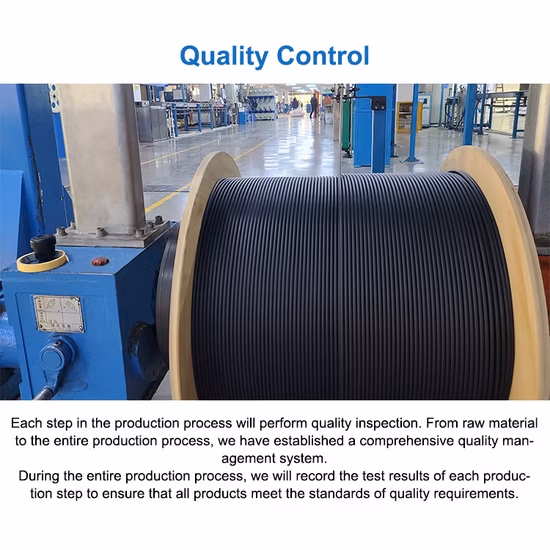 Unitube Non-Metallic Non-Armored Outdoor Aerial Fiber Optic Cable (Gyfxy)