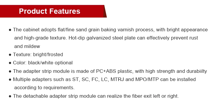 Angled MTP/MPO Fiber Optic Patch Panel